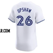 Willie Upshaw Men's Toronto Blue Jays White Elite Home Jersey