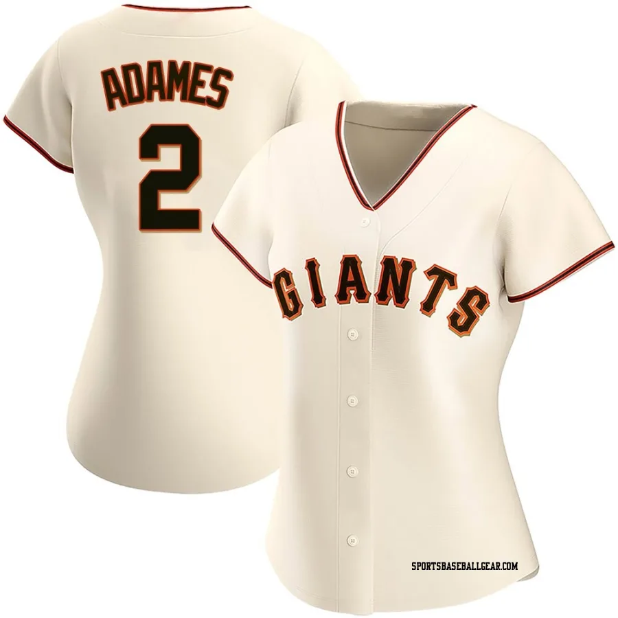 Willy Adames Women's San Francisco Giants Cream Authentic Home Jersey