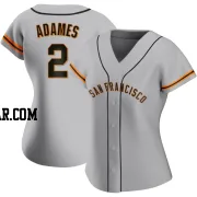 Willy Adames Women's San Francisco Giants Gray Authentic Road Jersey