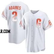 Willy Adames Youth San Francisco Giants White Replica 2021 City Connect Jersey