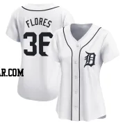 Wilmer Flores Women's Detroit Tigers White Limited Home Jersey