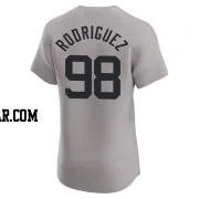 Wilson Rodriguez Men's New York Yankees Gray Elite Road Jersey