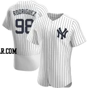 Wilson Rodriguez Men's New York Yankees White Authentic Home Jersey