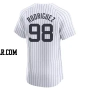 Wilson Rodriguez Men's New York Yankees White Elite Home Jersey