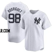 Wilson Rodriguez Men's New York Yankees White Limited Yankee Home Jersey