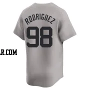 Wilson Rodriguez Youth New York Yankees Gray Limited Away Jersey