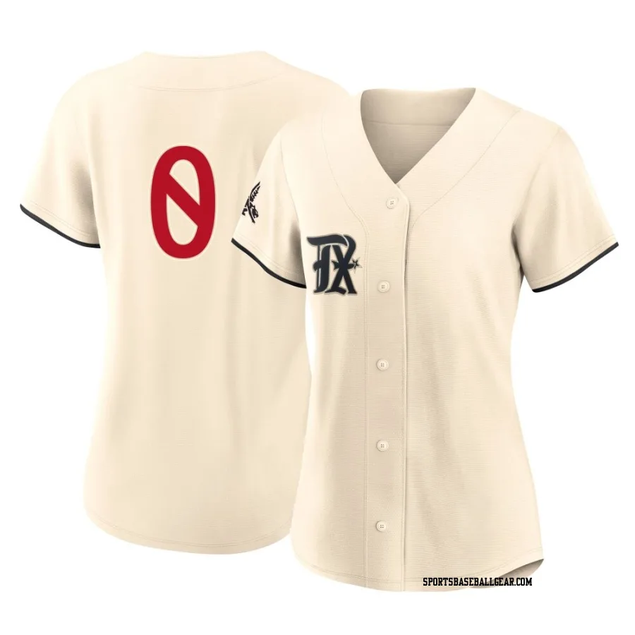 Winston Santos Women's Texas Rangers Cream Authentic 2023 City Connect Jersey