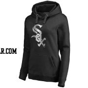 Women's Chicago White Sox Black Platinum Collection Pullover Hoodie -