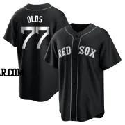 Wyatt Olds Youth Boston Red Sox Black/White Replica Jersey