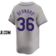 Wynton Bernard Men's Colorado Rockies Gray Limited Road Jersey