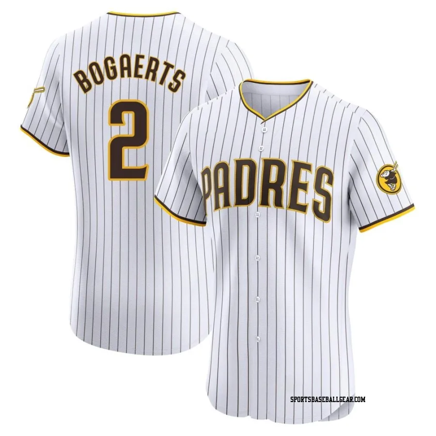 Xander Bogaerts Men's San Diego Padres White Elite Home Jersey