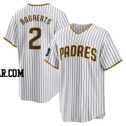 Xander Bogaerts Men's San Diego Padres White Replica 2024 World Tour Seoul Series Home Jersey