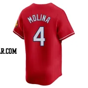 Yadier Molina Men's St. Louis Cardinals Red Limited 2024 City Connect Jersey