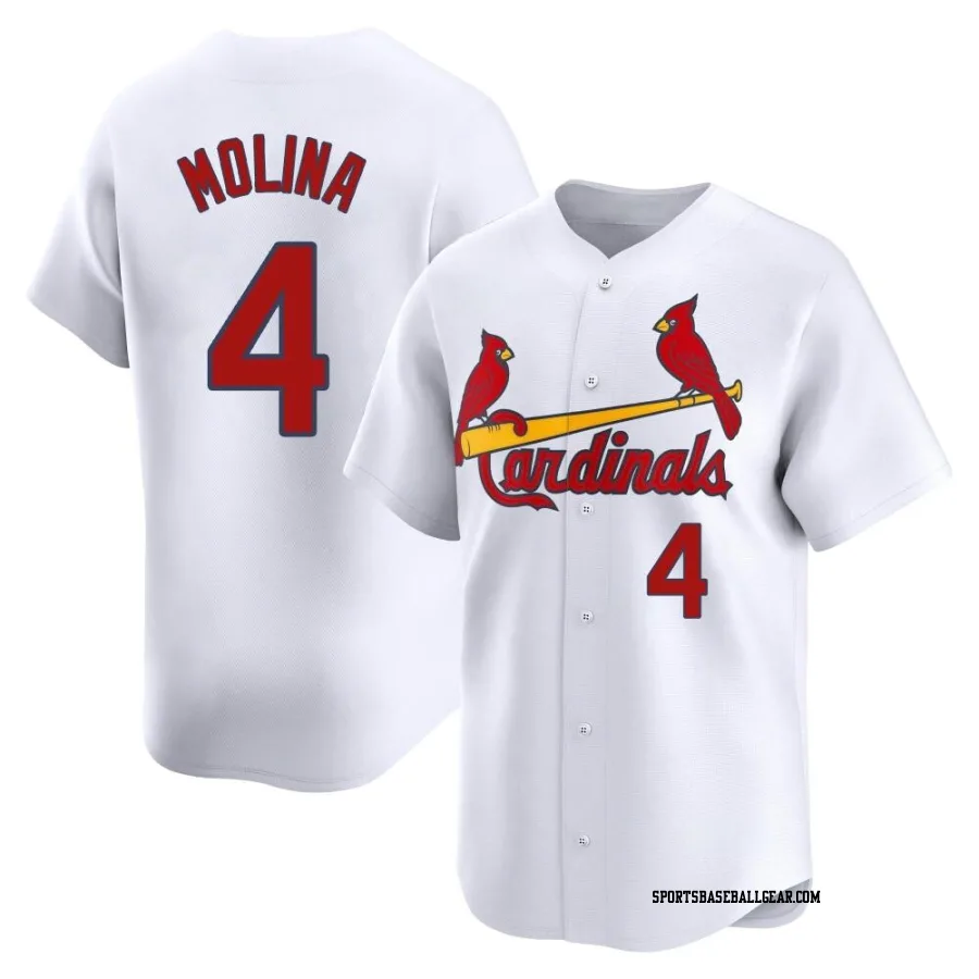 Yadier Molina Men's St. Louis Cardinals White Limited Home Jersey