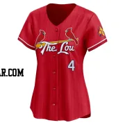 Yadier Molina Women's St. Louis Cardinals Red Limited 2024 City Connect Jersey