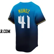 Yairo Munoz Men's Philadelphia Phillies Blue Limited 2024 City Connect Jersey