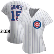 Yan Gomes Women's Chicago Cubs White Authentic Home Jersey