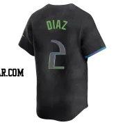 Yandy Diaz Men's Tampa Bay Rays Charcoal Limited 2024 City Connect Jersey