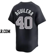 Yedrinson Aguilera Youth New York Yankees Navy Limited Alternate Jersey