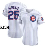 Yency Almonte Men's Chicago Cubs White Elite Home Jersey