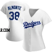 Yency Almonte Women's Los Angeles Dodgers White Replica Home Jersey