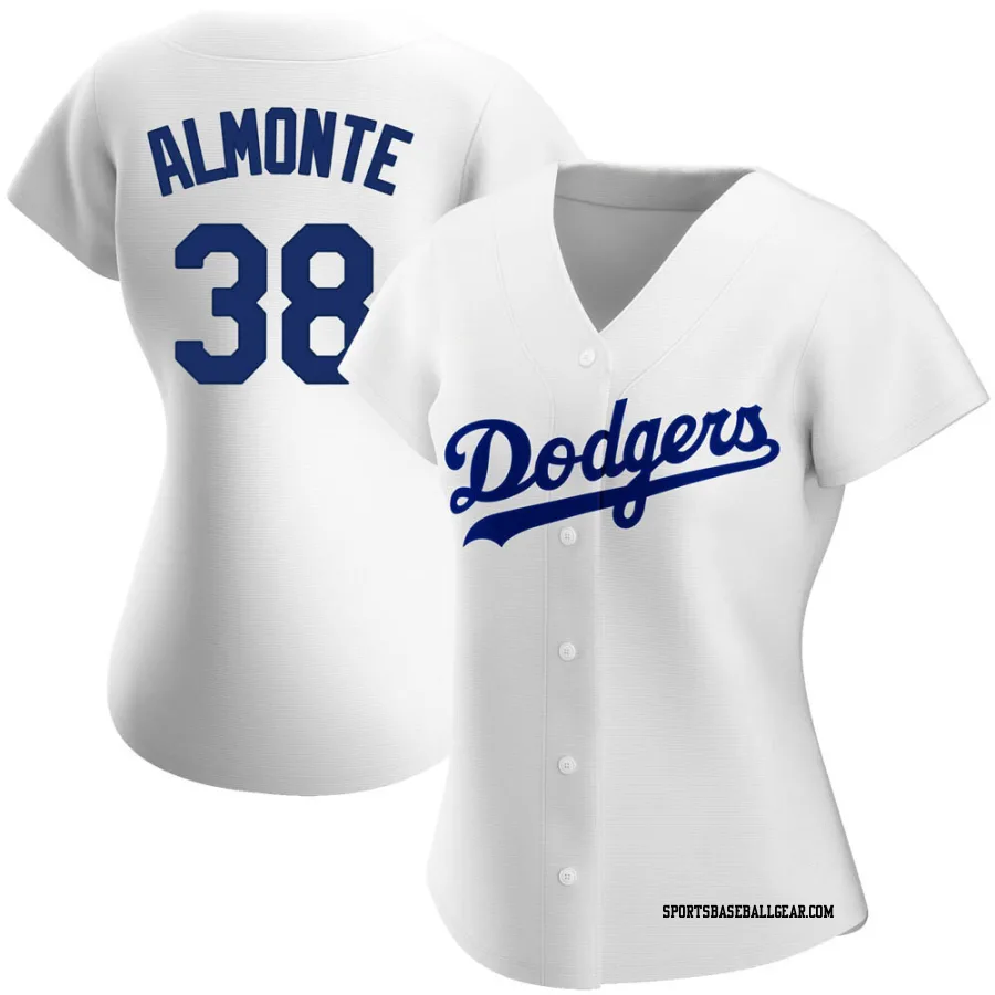 Yency Almonte Women's Los Angeles Dodgers White Replica Home Jersey