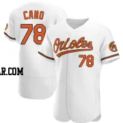 Yennier Cano Men's Baltimore Orioles White Authentic Home Jersey