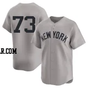 Yerry de los Santos Men's New York Yankees Gray Limited Away 2nd Jersey