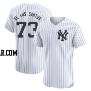 Yerry de los Santos Men's New York Yankees White Elite Home Jersey