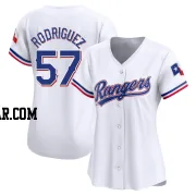 Yerry Rodriguez Women's Texas Rangers White Limited Home Jersey