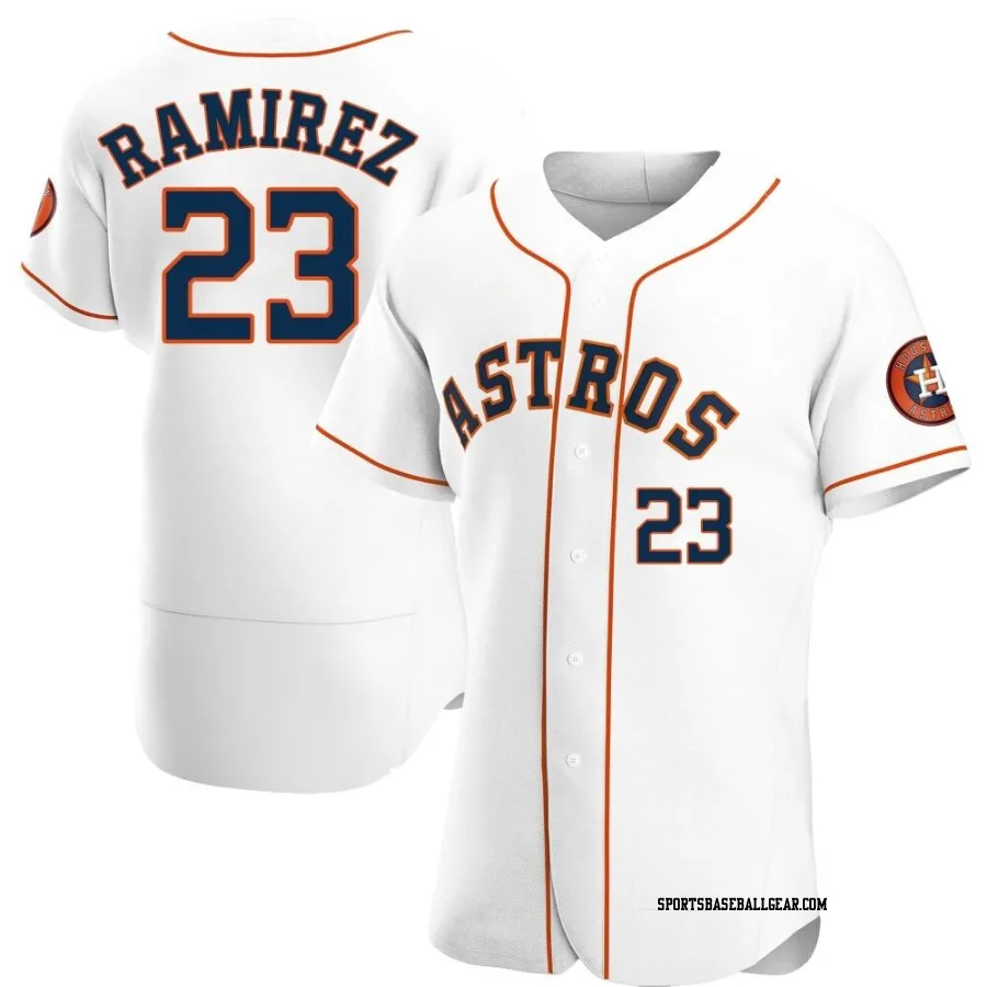 Yeuris Ramirez Men's Houston Astros White Authentic Home Jersey