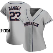 Yeuris Ramirez Women's Houston Astros Gray Authentic Road 2020 Jersey