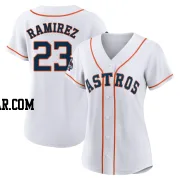 Yeuris Ramirez Women's Houston Astros White Authentic 2022 World Series Champions Home Jersey