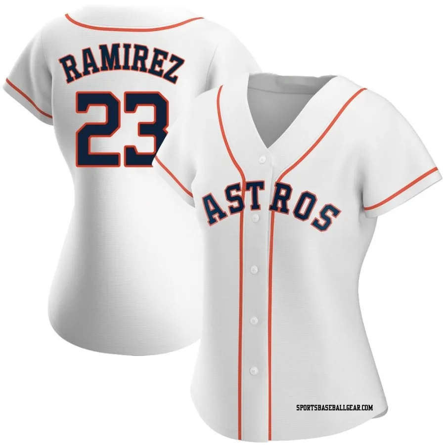 Yeuris Ramirez Women's Houston Astros White Authentic Home Jersey