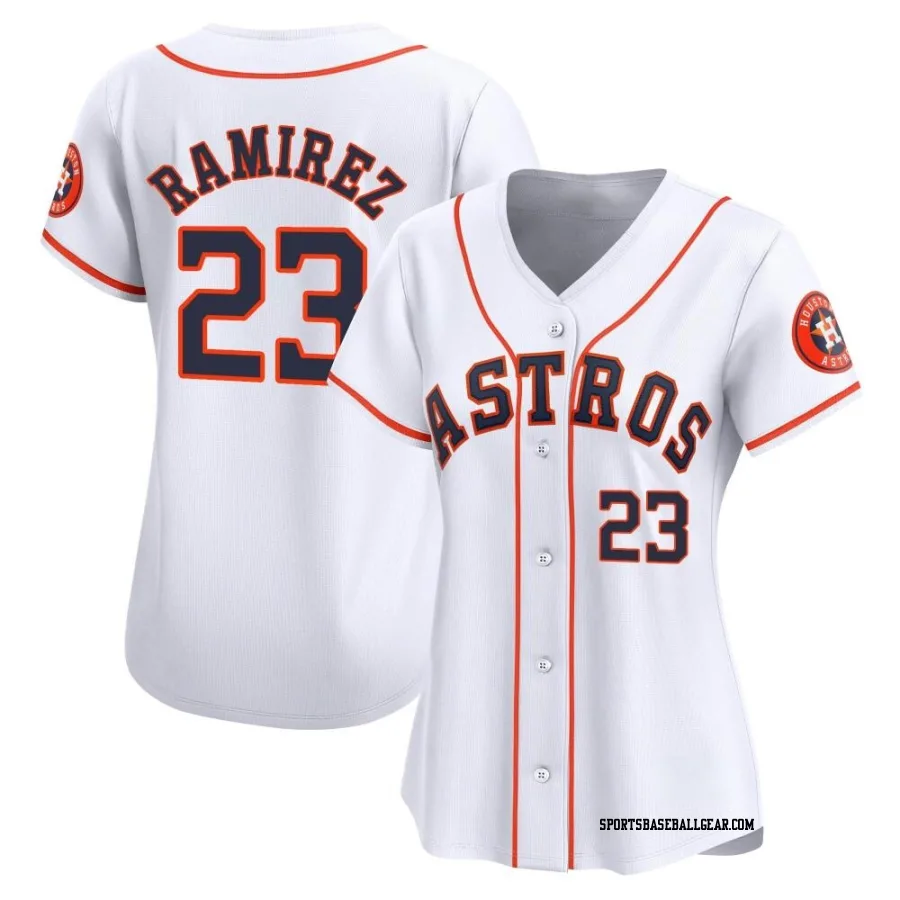 Yeuris Ramirez Women's Houston Astros White Limited Home Jersey