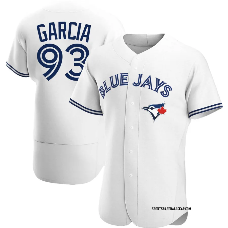 Yimi Garcia Men's Toronto Blue Jays White Authentic Home Jersey