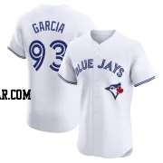 Yimi Garcia Men's Toronto Blue Jays White Elite Home Jersey