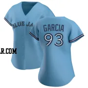 Yimi Garcia Women's Toronto Blue Jays Blue Authentic Jersey