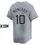 Yoan Moncada Youth Chicago White Sox Gray Limited Road Jersey