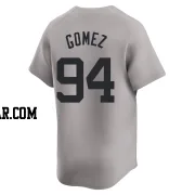 Yoendrys Gomez Men's New York Yankees Gray Limited Away Jersey