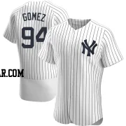 Yoendrys Gomez Men's New York Yankees White Authentic Home Jersey