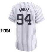 Yoendrys Gomez Men's New York Yankees White Elite Home Jersey