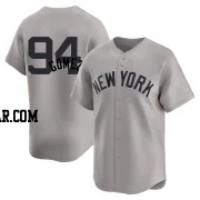 Yoendrys Gomez Youth New York Yankees Gray Limited Away 2nd Jersey