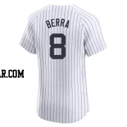 Yogi Berra Men's New York Yankees White Elite Home Jersey