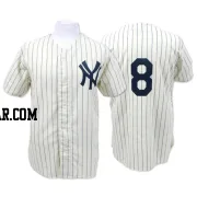 Yogi Berra Men's New York Yankees White Replica Throwback Jersey