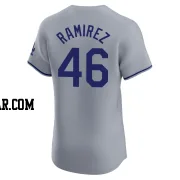 Yohan Ramirez Men's Los Angeles Dodgers Gray Elite Road Jersey