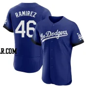 Yohan Ramirez Men's Los Angeles Dodgers Royal Authentic 2021 City Connect Jersey