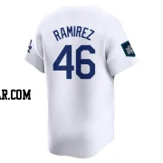 Yohan Ramirez Men's Los Angeles Dodgers White Limited 2024 World Tour Seoul Series Home Jersey