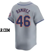 Yohan Ramirez Men's New York Mets Gray Limited Away Jersey