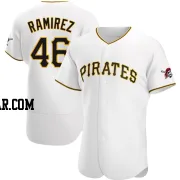 Yohan Ramirez Men's Pittsburgh Pirates White Authentic Home Jersey